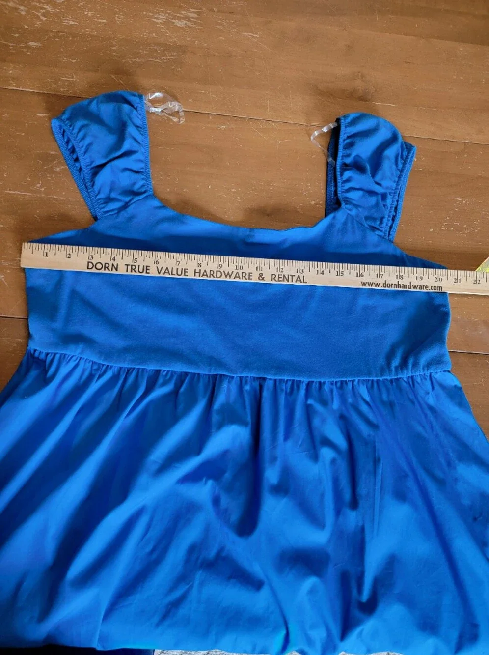 Derek Heart Royal Blue Midi Sleeveless Square Neckline Sundress Sz 2X NWT - Picture 10 of 14